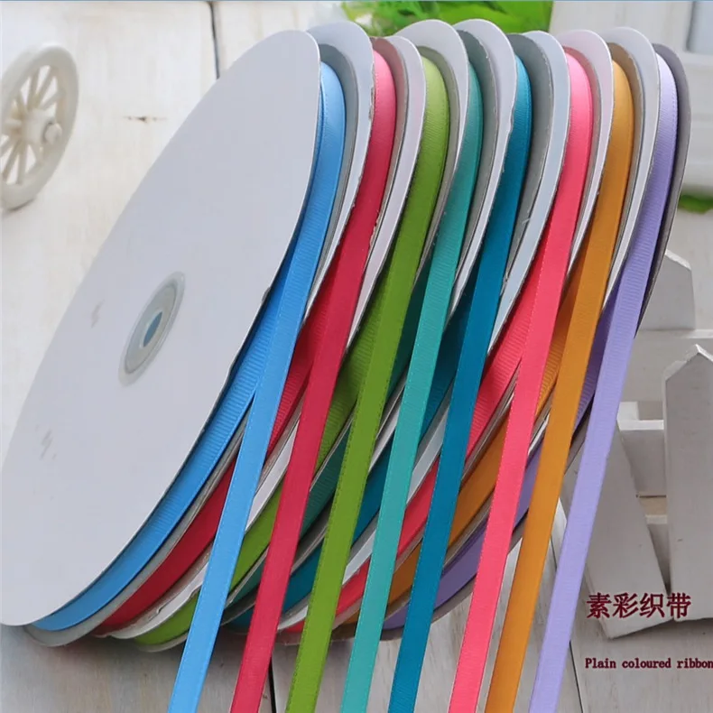 6 мм высокой плотности высокого качества резинка из полиэстера grosgrain ленты нить DIY Бабочка с упаковкой выпечки с фестонами
