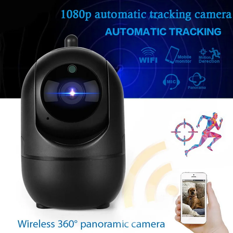 HD 720/1080P Беспроводная IP камера Облачное хранилище интеллектуальное