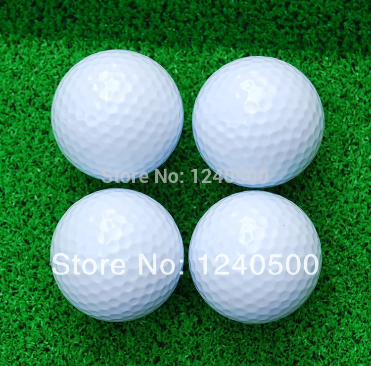 10 шт./пакет мяч для гольфа 2 слоя новые мячи тренировок игры в гольф отдаленный