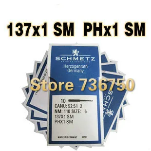 Оригинальные шенилл иглы Schmetz CANU: 52: 51 2 137X1 SM PHX1 NM: 90 100 110 Tajima SWF Китай запчасти для