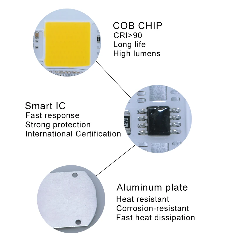 Чип для светодиодной лампы COB 30 Вт 50 220 В 110 В|ic driver|cob lampled cob |