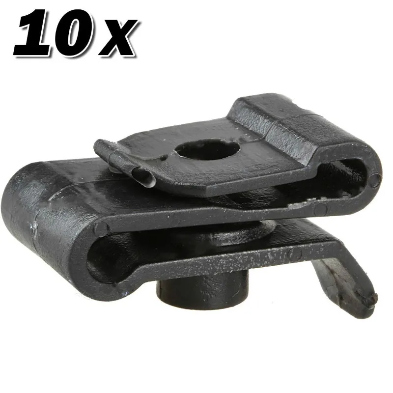 10x нейлоновый бампер крыло обшивка панель Крышка гайка зажим подходит для Toyota RAV4