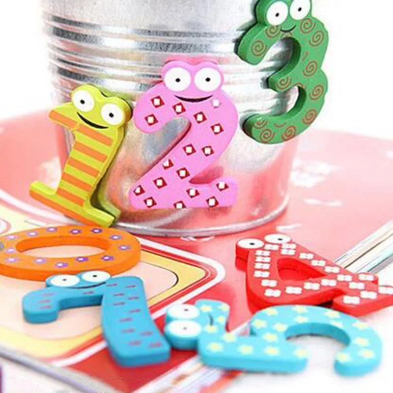 Детские магниты на холодильник TOFOCO деревянные Обучающие игрушки пазлы