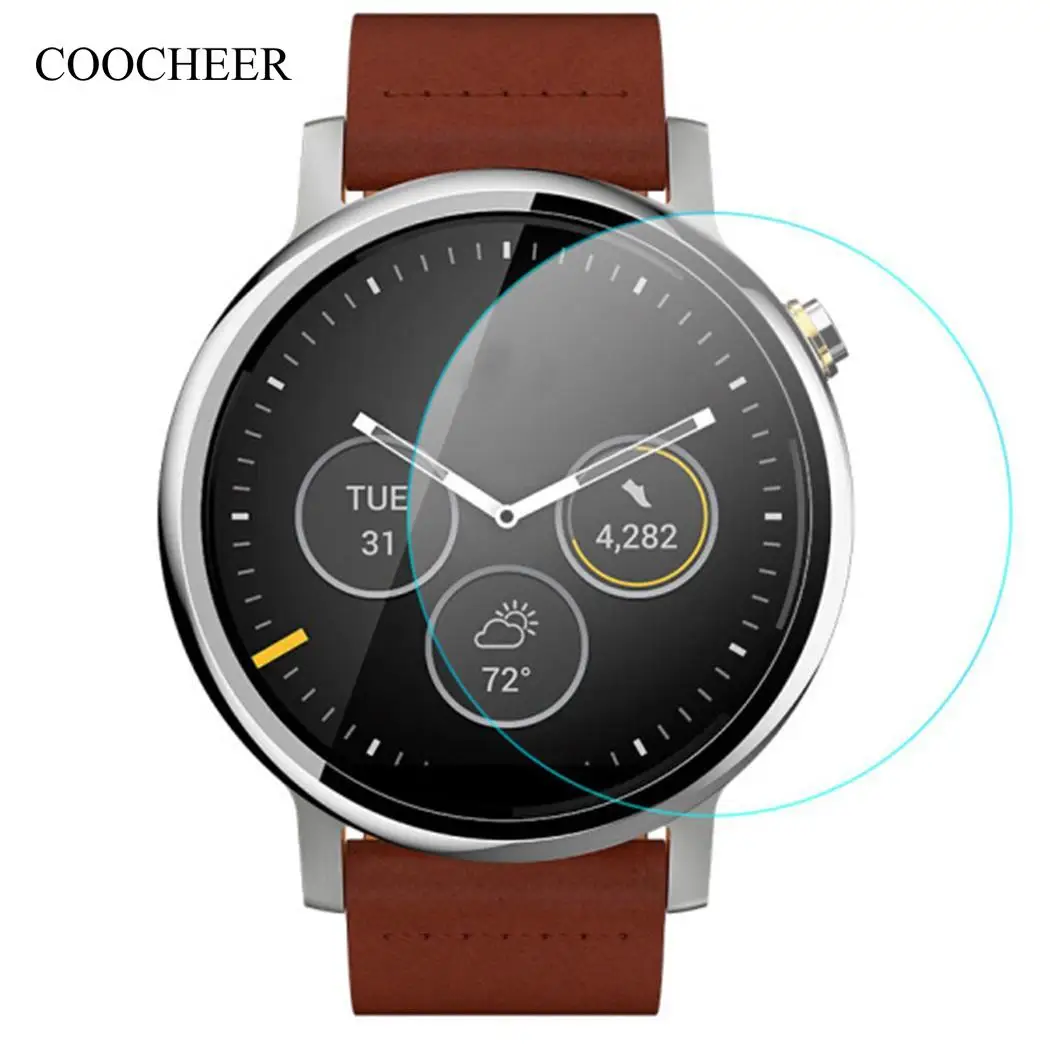 Умная Полезная прозрачная защитная пленка для экрана MOTO360 второго