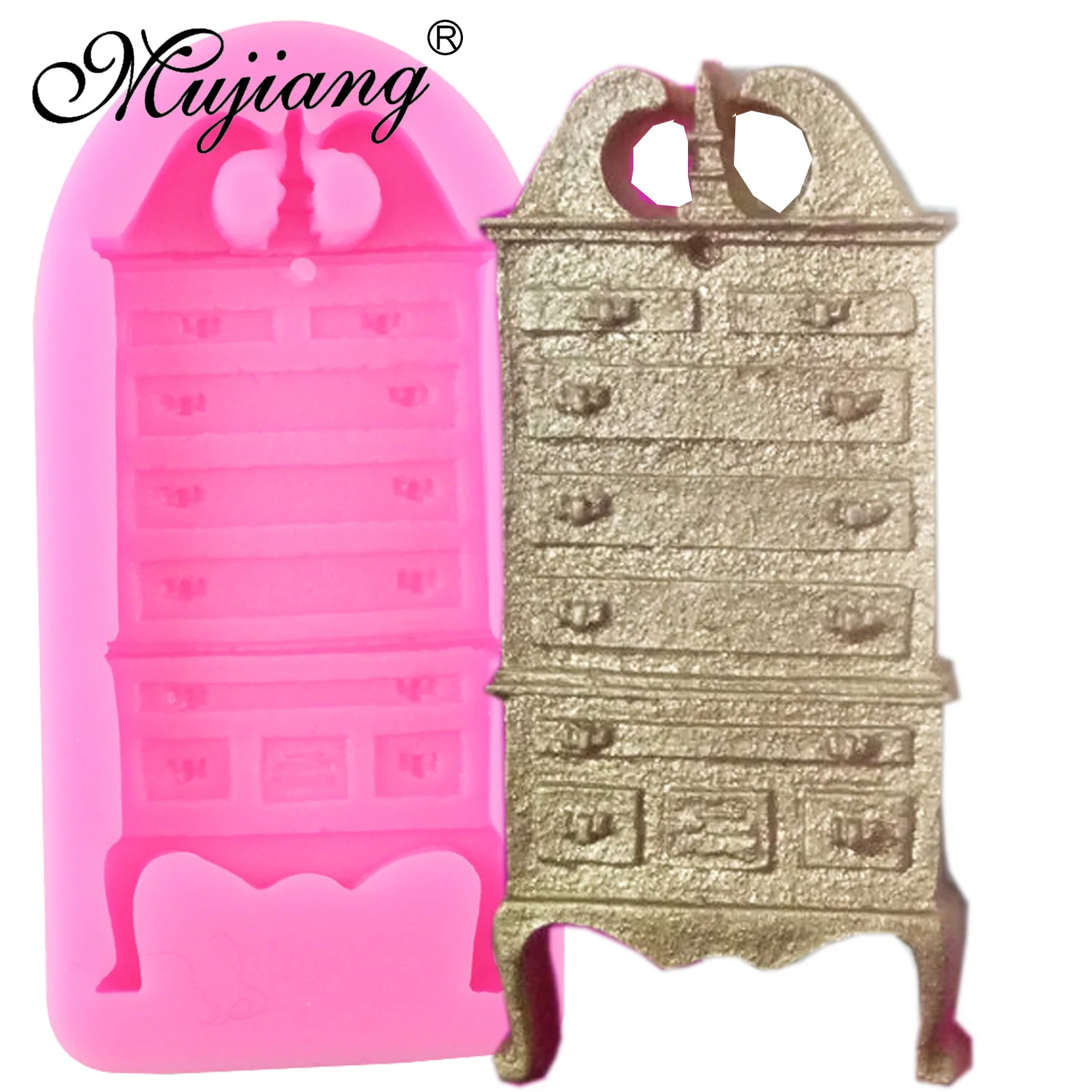 Mujiang силиконовая форма для мебели рождественские инструменты украшения тортов