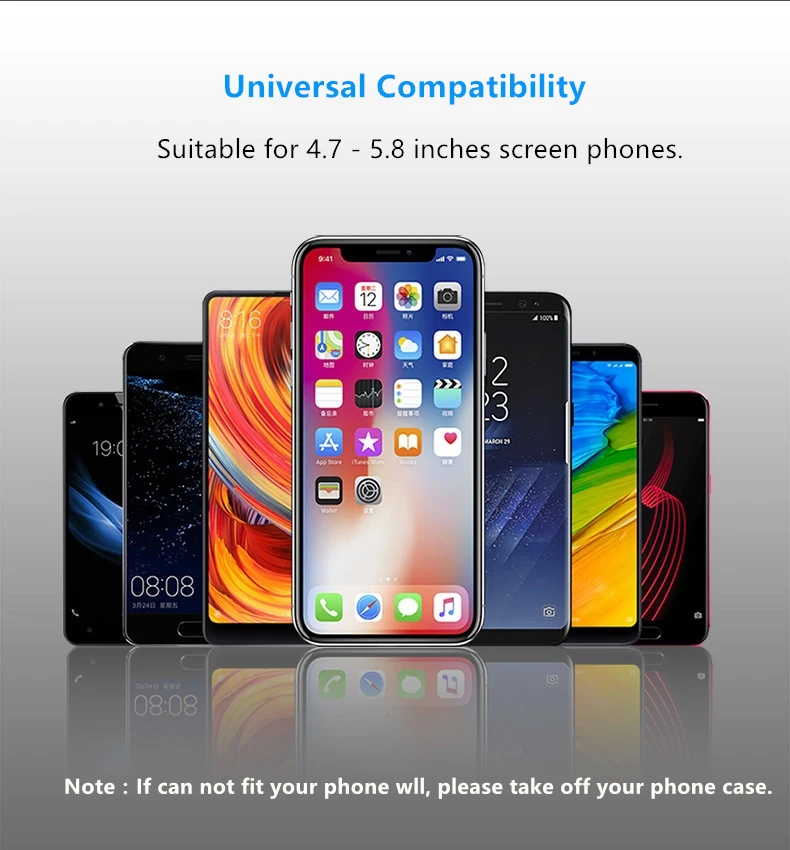 Автомобильный держатель для мобильного телефона Подставка Huawei P9/P9 Plus/P10/P10 Lite/P10 Plus