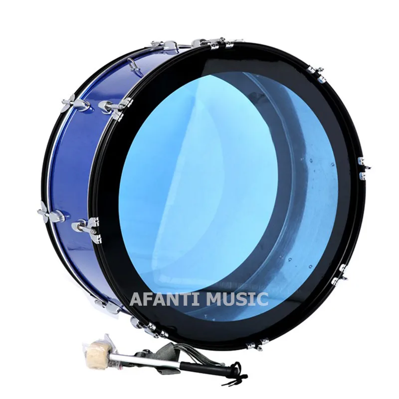25 дюймов/синий музыкальный бас барабан Afanti (BAS 1513)|bass drum|drum bassmusic drum |