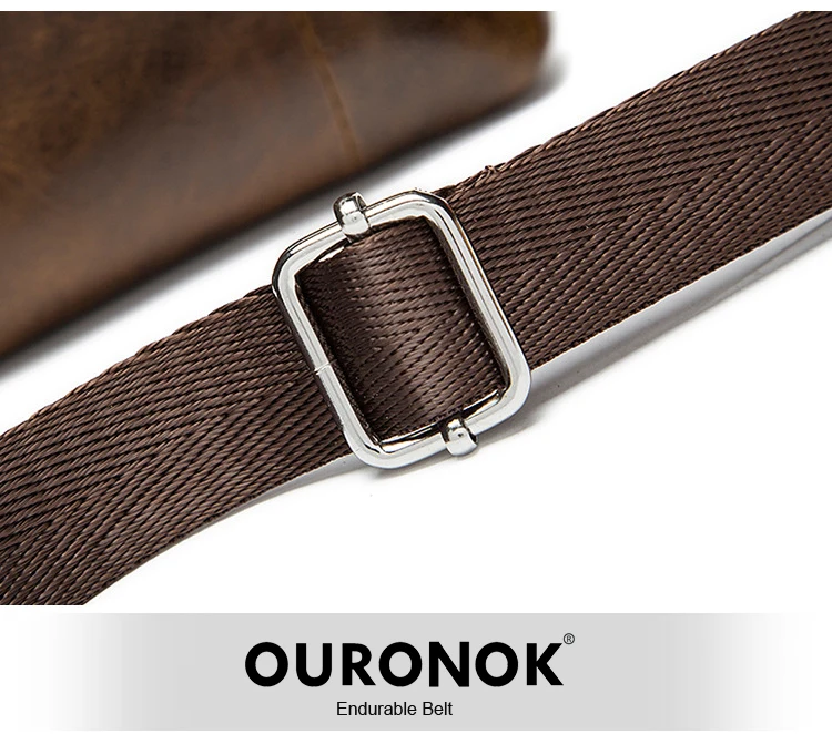 OURONOK, натуральная коровья кожа, мужская сумка, вертикальная, женская, унисекс, сумка на плечо, сумка на молнии, сумка для подарка, мужская, женская сумка через плечо