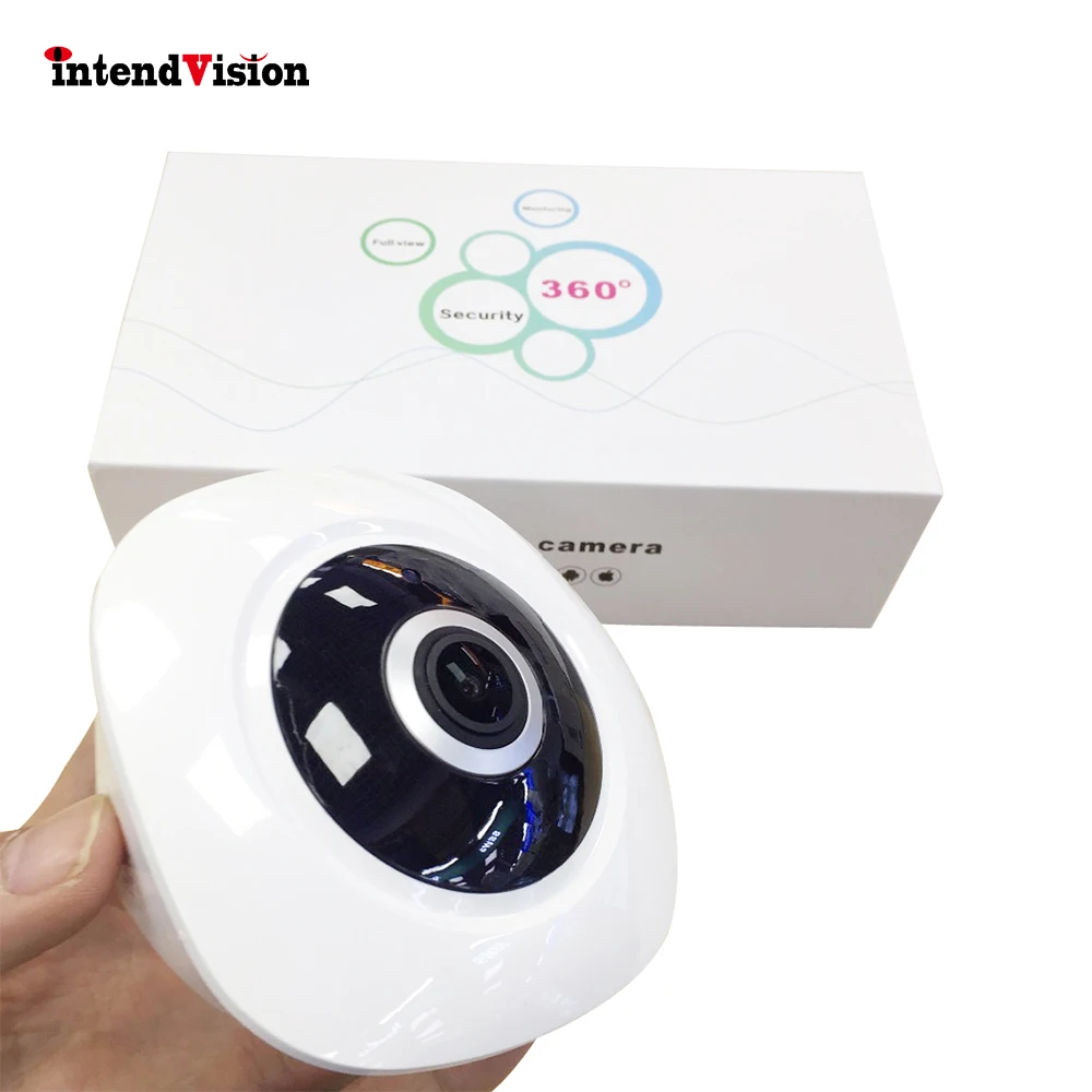 Intendvision панорамная камера 360 градусов 3MP 1080P h.265 рыбий глаз двухсторонняя аудио День Ночь домашняя wifi Беспроводная камера IDGA6