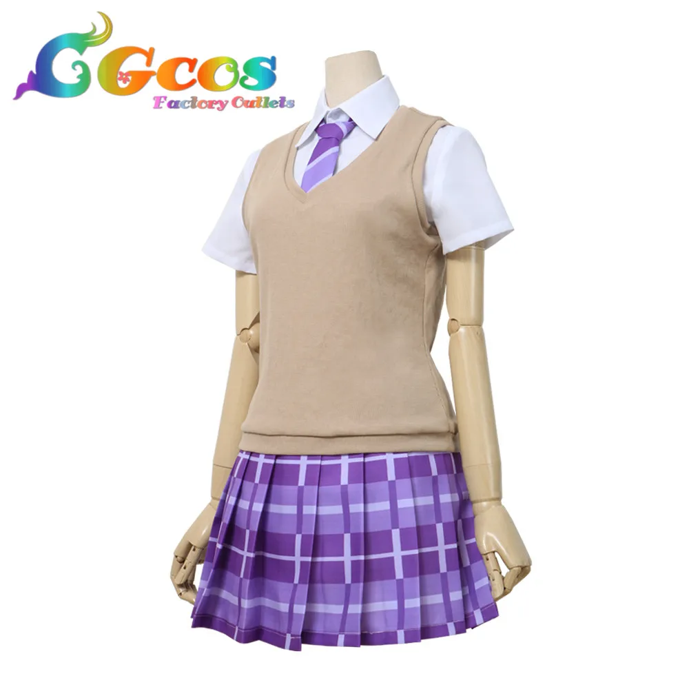 CGCOS Косплэй костюм Bang Dream! Udagawa Ako платья одежда Униформа CG501