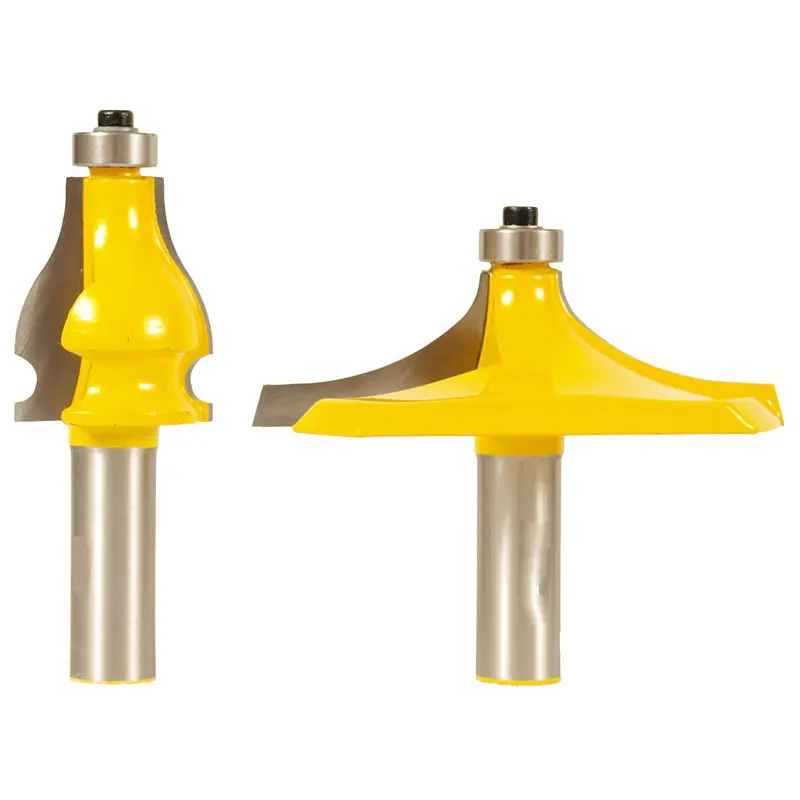 2PCS/SET Bit Handrail Router Set - 1/2" Shank | Инструменты