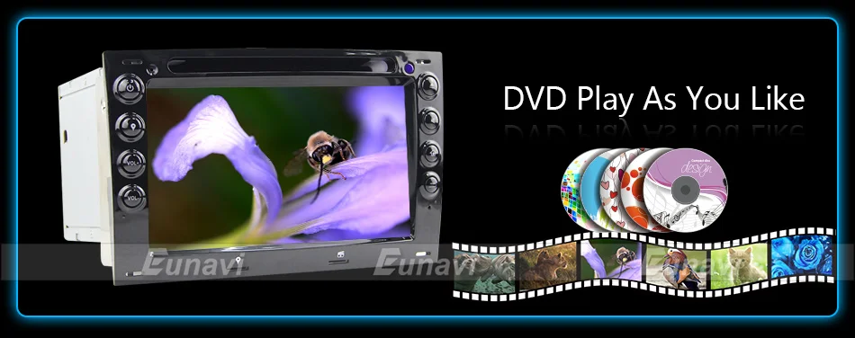 Eunavi четырехъядерный 7 ''2 Din Android 9,0 автомобильный dvd-плеер для Renault Megane 2 ii 2006 2007 2008 2009 gps Navi Радио RDS 1024*600