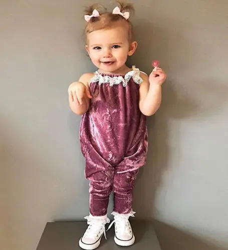 Абсолютно Новое поступление 2018 комбинезон для маленьких детей девочек с