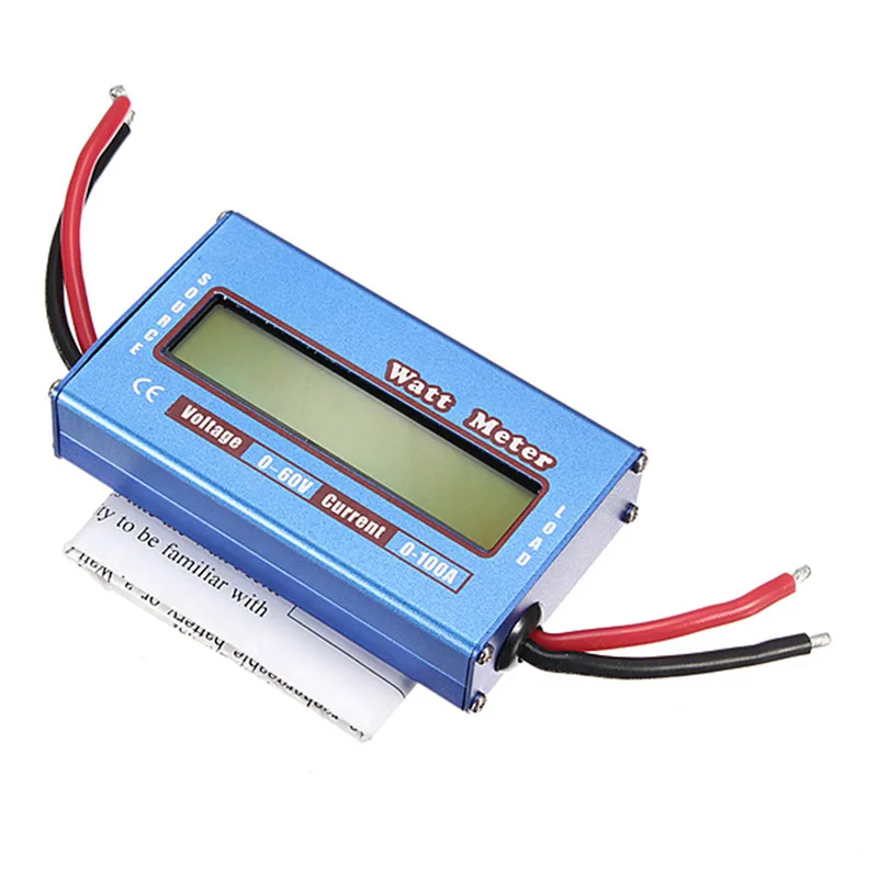 100A 60V DC Вертолет Самолет батарея анализатор мощности Ватт метр балансир