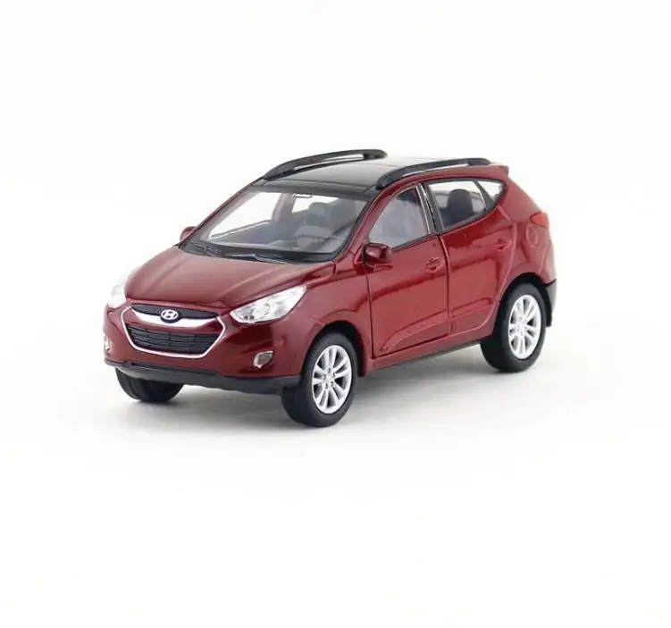 1:36 размер Hyundai Tucson IX35 сплав тянущаяся Автомобильная игрушка высокая симуляция