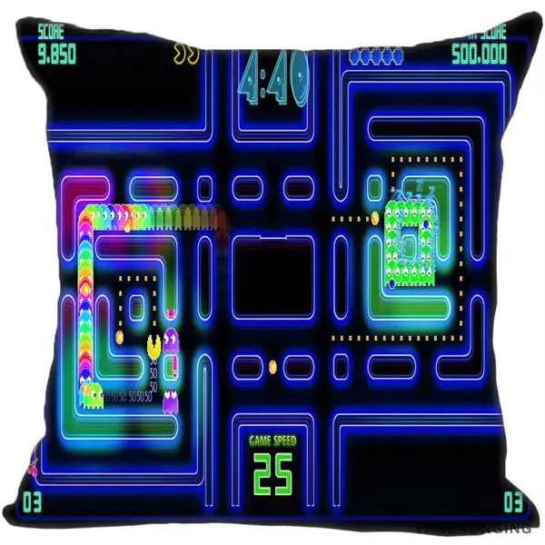 Square Pillowcases Заказная декоративная наволочка Pacman Чемпионат квадратная Наволочка на молнии лучший подарок 35X35,40x40,45x45 см(одна сторона) 180516-04 - Цвет: Square Pillowcases