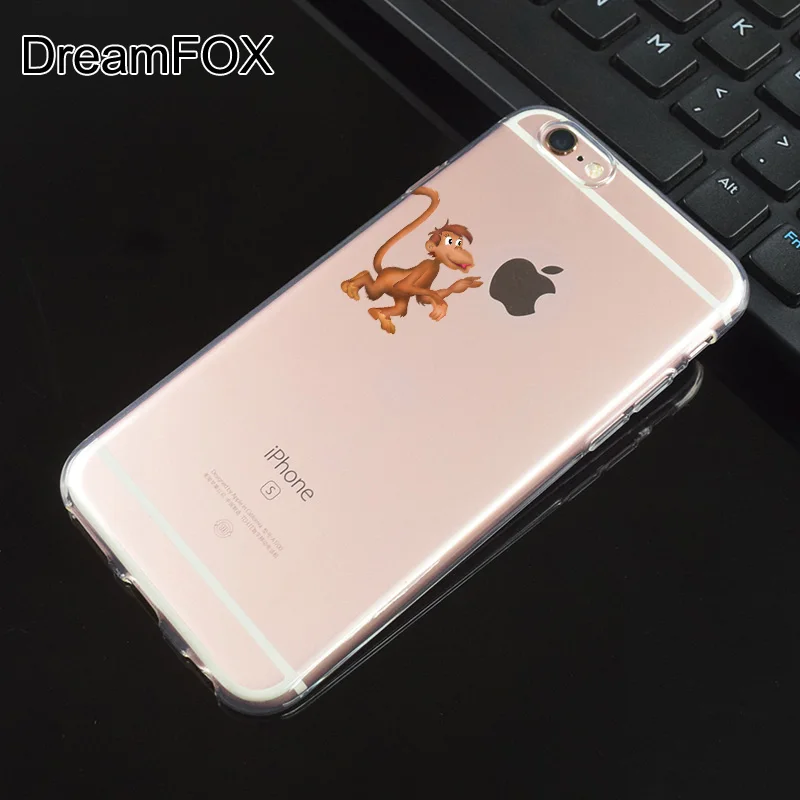 M205 милый мягкий силиконовый чехол из ТПУ с обезьянкой для Apple iPhone 11 Pro X XR XS Max 8 7 6 6S