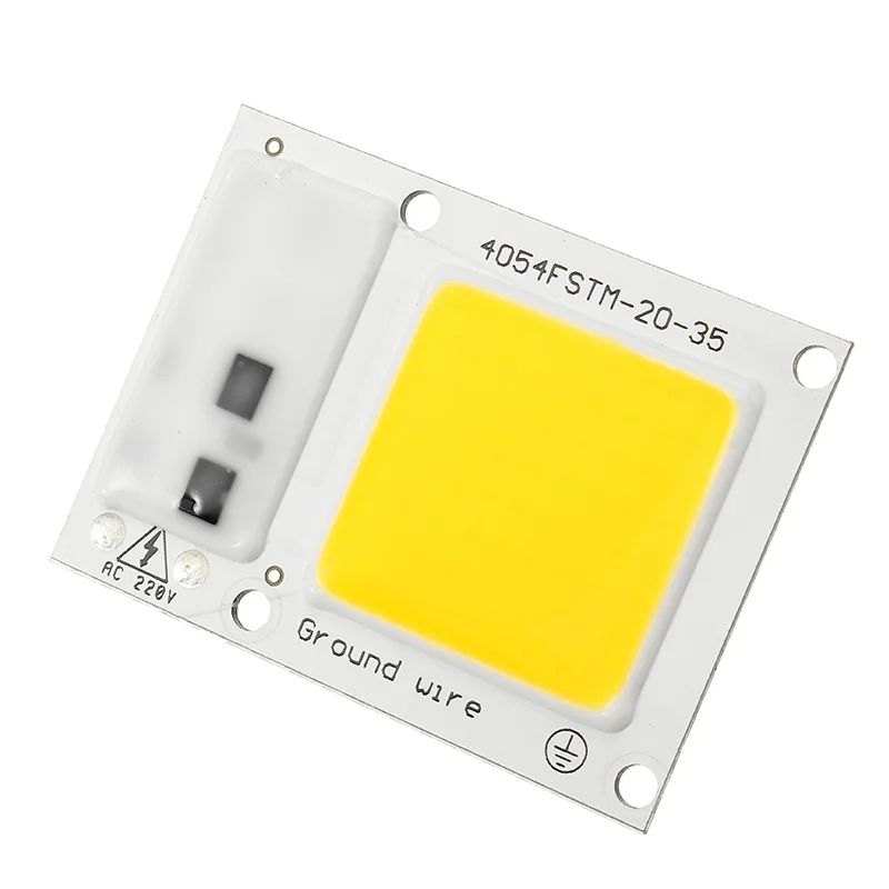 Светодиодный прожектор AC190 240V 15 Вт 20 30 чип COB Встроенный интеллектуальный IC