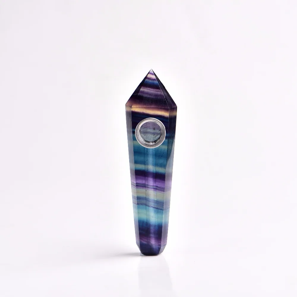 

Натуральный кварц курительная труба КРИСТАЛЛ ТОЧКА палочка исцеляющий кристалл драгоценный камень с металлическим фильтром оптовая цена