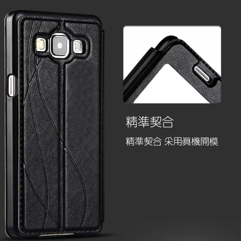 Чехол для Samsung Galaxy A3 A5 A7 2015 Роскошные Флип кожаный чехол телефона 2016 2017 Coque |