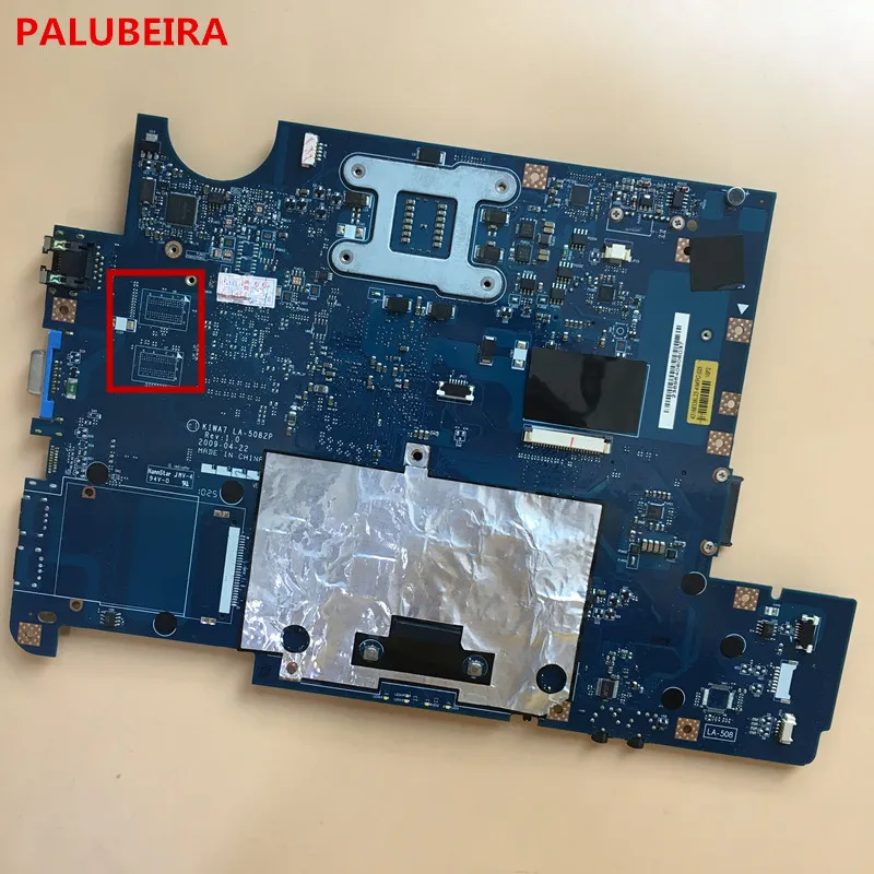 PALUBEIRA Бесплатная доставка Для lenovo G550 loptop материнская плата KIWA7 LA-5082P DDR3 100%