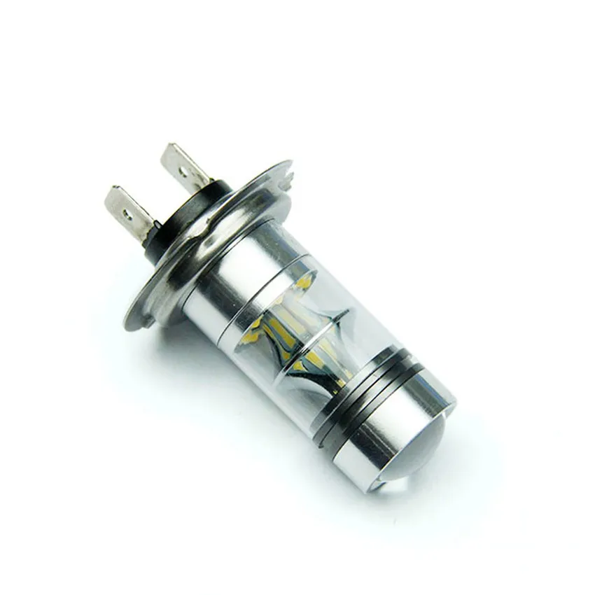 Светодиодсветодиодный лампы H7 6000K 100W 20-SMD проектор противотуманный DRLHID белый Ma23 |