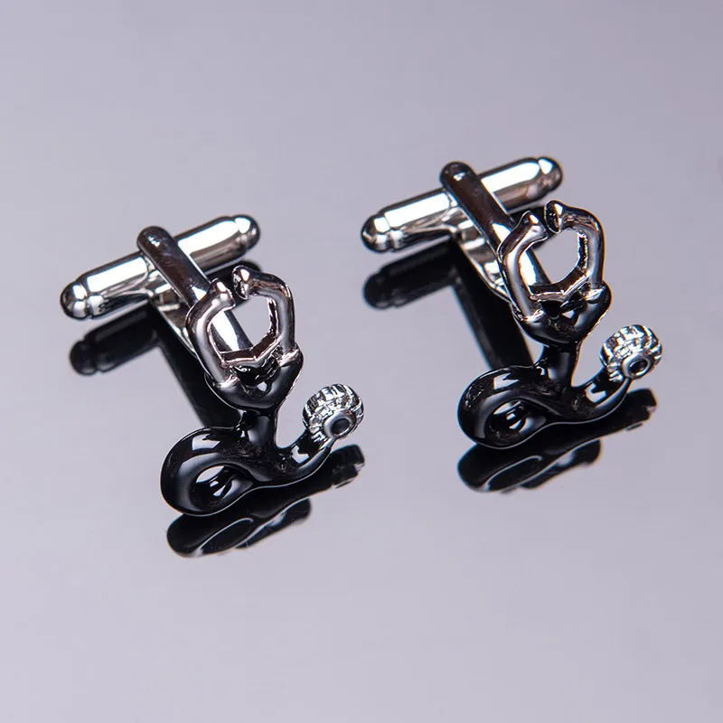 Новинка доктор запонки стетоскоп посеребренные ювелирные изделия для Мужская