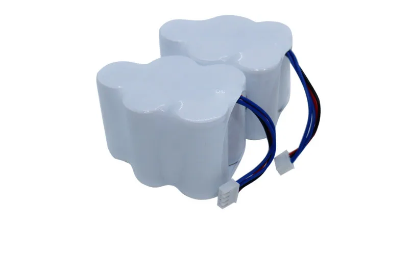 2 шт. 6В 4500 мАч ni-mh аккумуляторная Роботизированная батарея для пылесоса Ecovacs Deebot