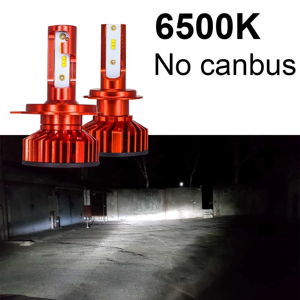 6500K no canbus Uttril 4300K 5000K 6500K светодиодный H4 светодиодный H7 светодиодный H11 H1 H3 9005 HB3 9006 HB4 H8 H9 без ошибок автомобиля фары для авто противотуманные фары 12V - Испускаемый цвет: 6500K no canbus