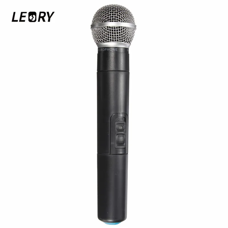 LEORY Лучшая цена двойная Профессиональная Беспроводная микрофонная система