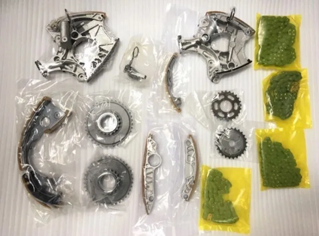 Комплект цепей синхронизации для audi 2 4 3 fsi AUK BDW BKH 06E109218H 06E109217H 06E109229A 079109229L 06e109229l