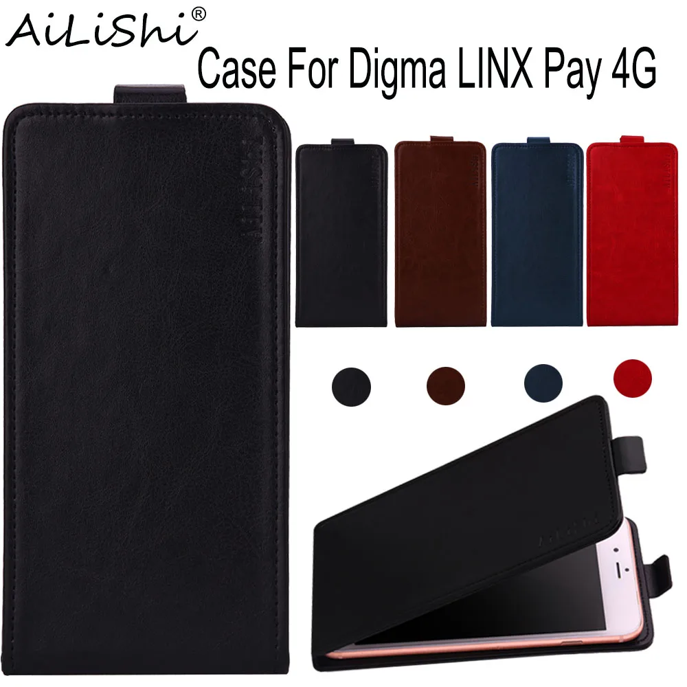 AiLiShi чехол для Digma LINX Pay 4G роскошный флип высшего качества кожаный эксклюзивный 100%