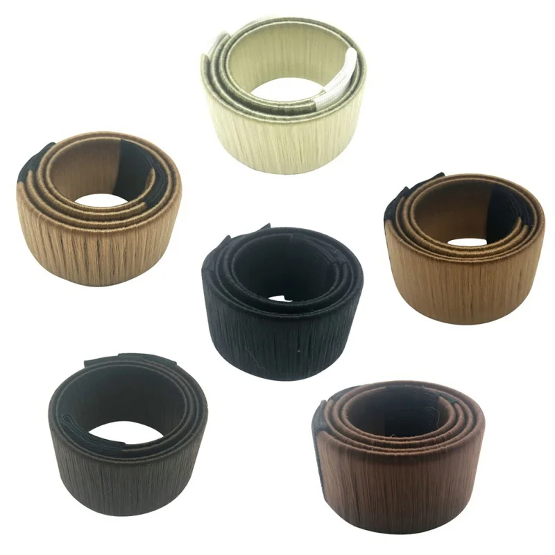 DIY инструмент Аксессуары для волос Синтетический парик пончики бутон головная