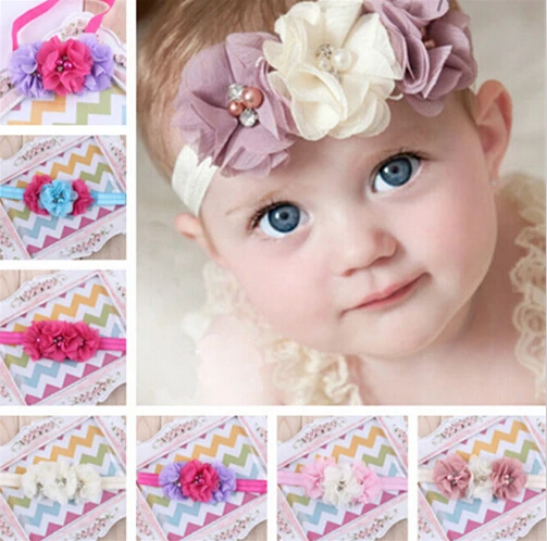 Twdvs головные повязки для новорожденных эластичная повязка волос с цветами