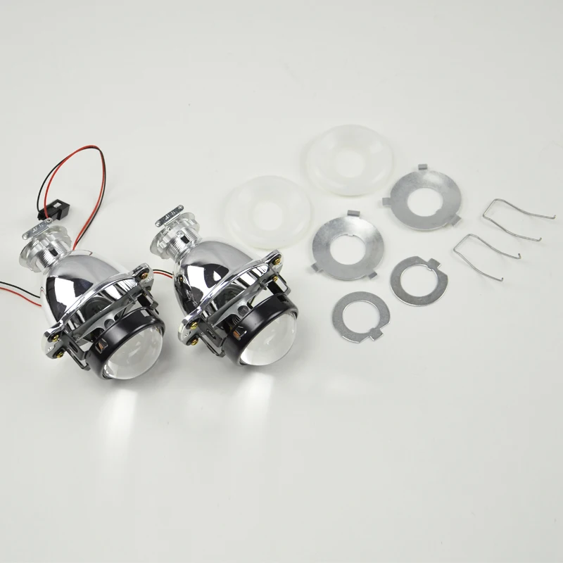 Aozoom Mini H1 2 0 дюймов WST Модернизированный HID Bi Xenon объектив фара проектор