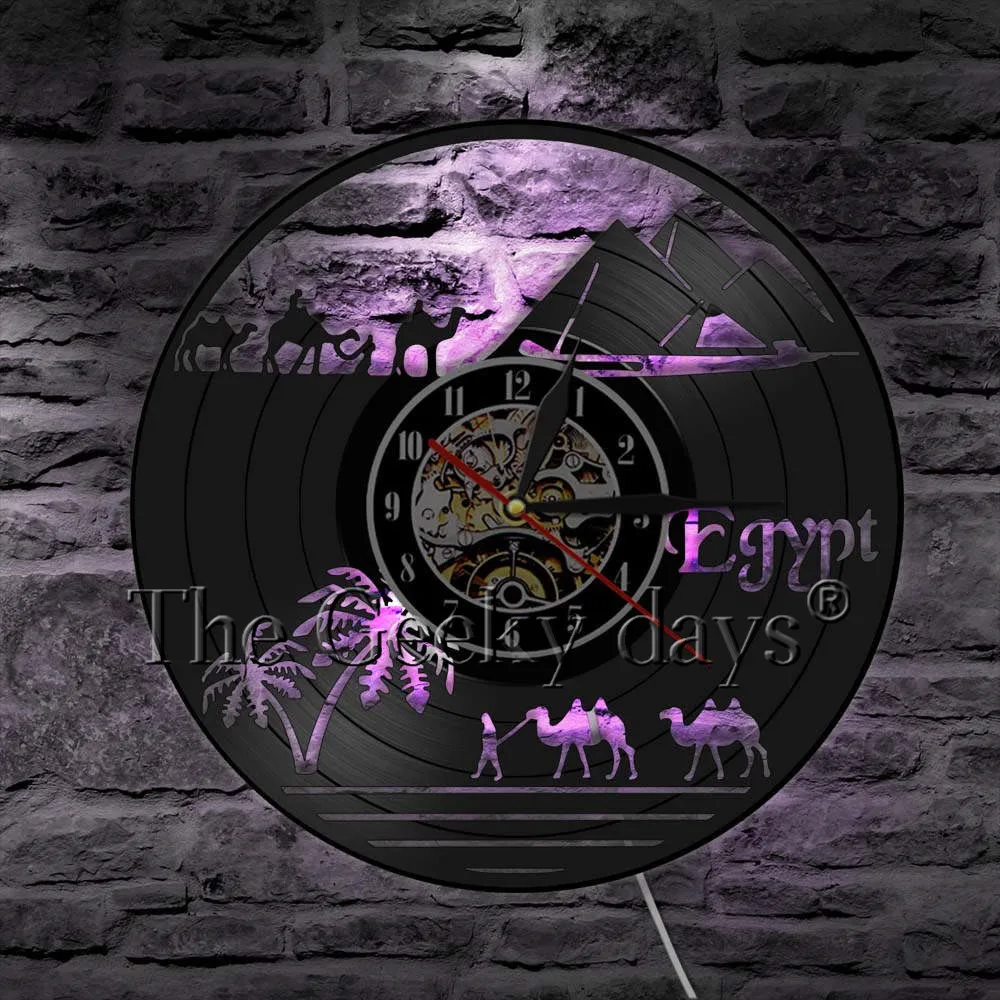 Египетская верблюжья езда пустыня путешествие Декор стены виниловая запись