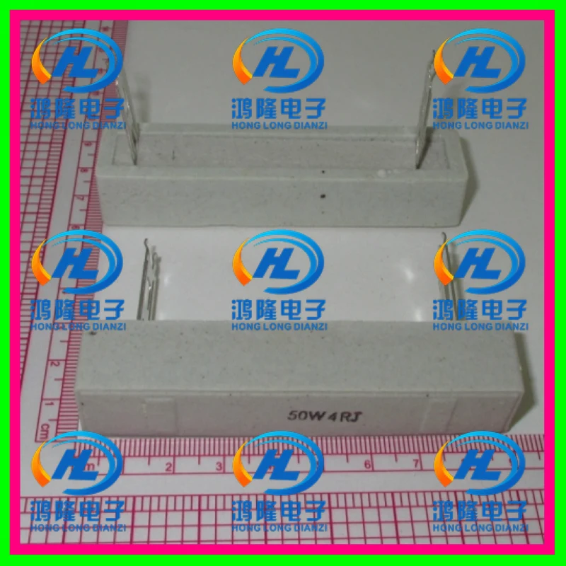 

(5pcs/lot) 50W 4 ohm +/- 5% / 50W 4RJ / 50W 4R / The plug-in