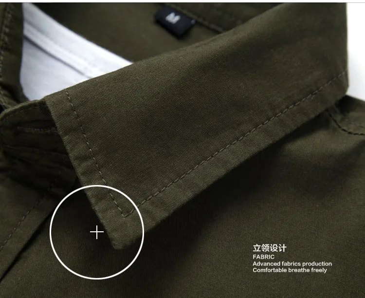 

M-6XL Embroidery Men's Flying Shirt Breathable Air Force Military Style Longth Sleeve Shirts Men Army Male Cotton Shirt,UMA431