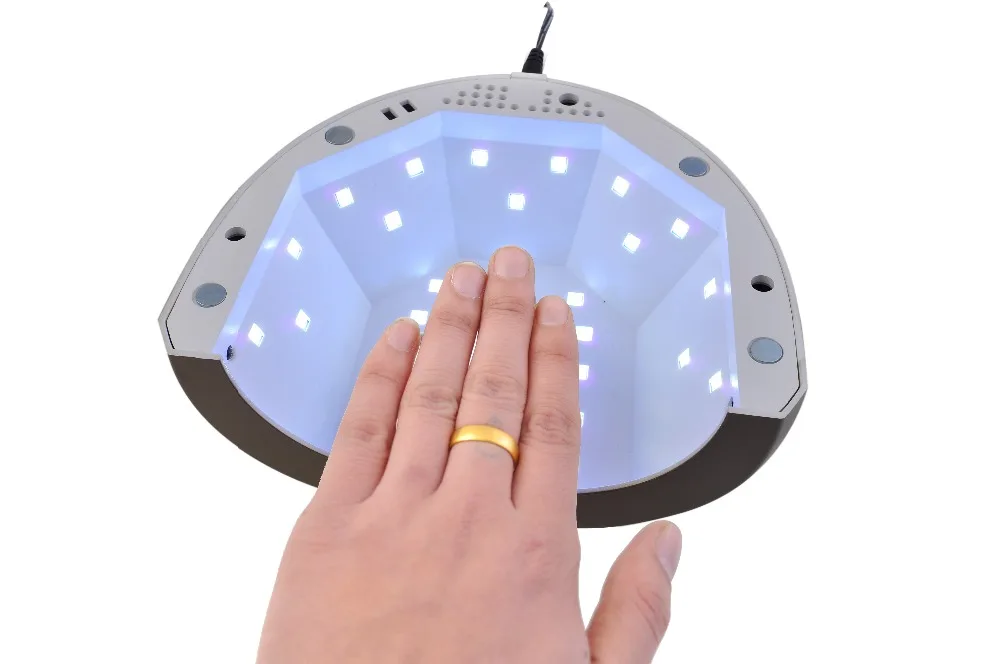 Бесплатная доставка Сушилка для ногтей Гель лак мини светодиодная УФ лампа