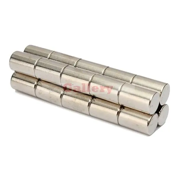 40 шт. N50 Супер сильный Круглый цилиндр редкоземельный неодим 10 мм x 15 мм|rare earth|neodymium