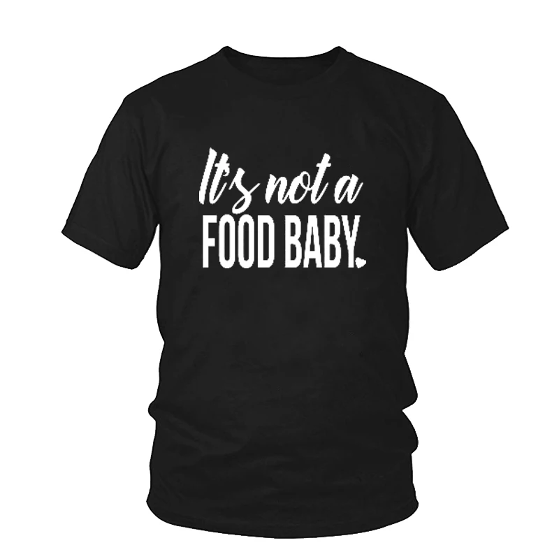 Женская забавная футболка It's Not A Food милая рубашка для мамы Повседневная с