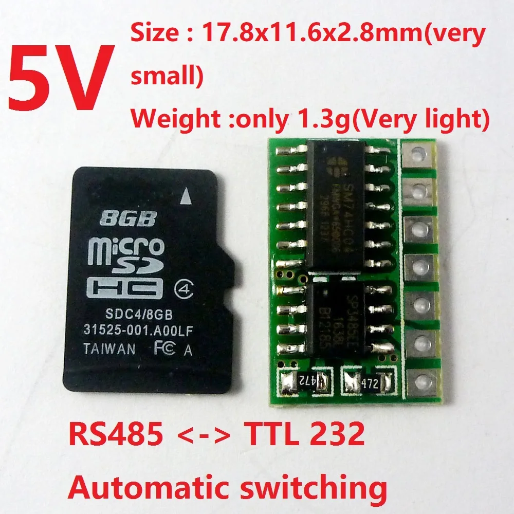 10 шт. R411B01_3V3 5 в UART серийный RS485 SP3485 конвертер трансивер модуль | Обустройство дома