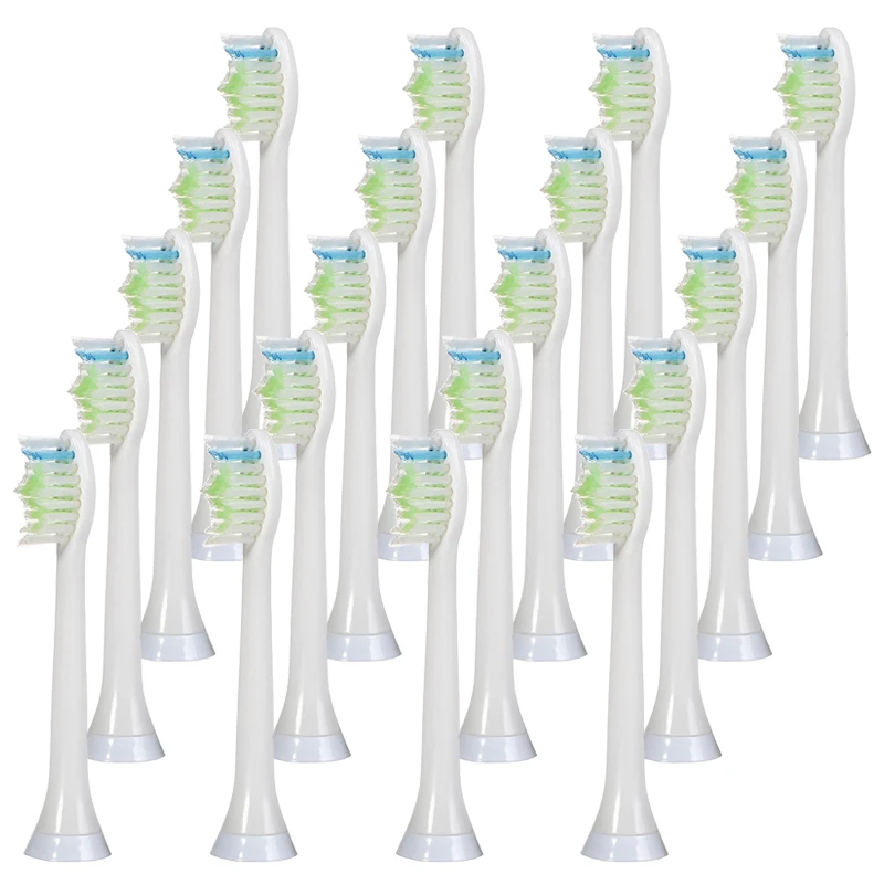 20 штук электрические зубные щетки головки Замена для Philips Sonicare DiamondClean FlexCare HX6064 HX6930 HX9340