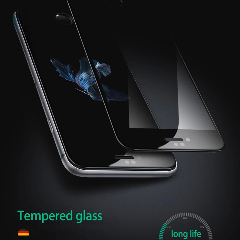 CHYI 3D Arc Edge закаленное стекло для iphone 6 7 6s анти УФ для iphone 8 Защита экрана Eyecare олеофобное покрытие защитное