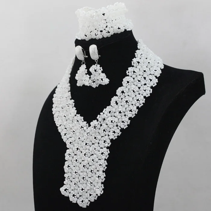 Ювелирный Комплект из бисера и в африканском стиле|african beaded jewelry|crystal jewelryafrican beads