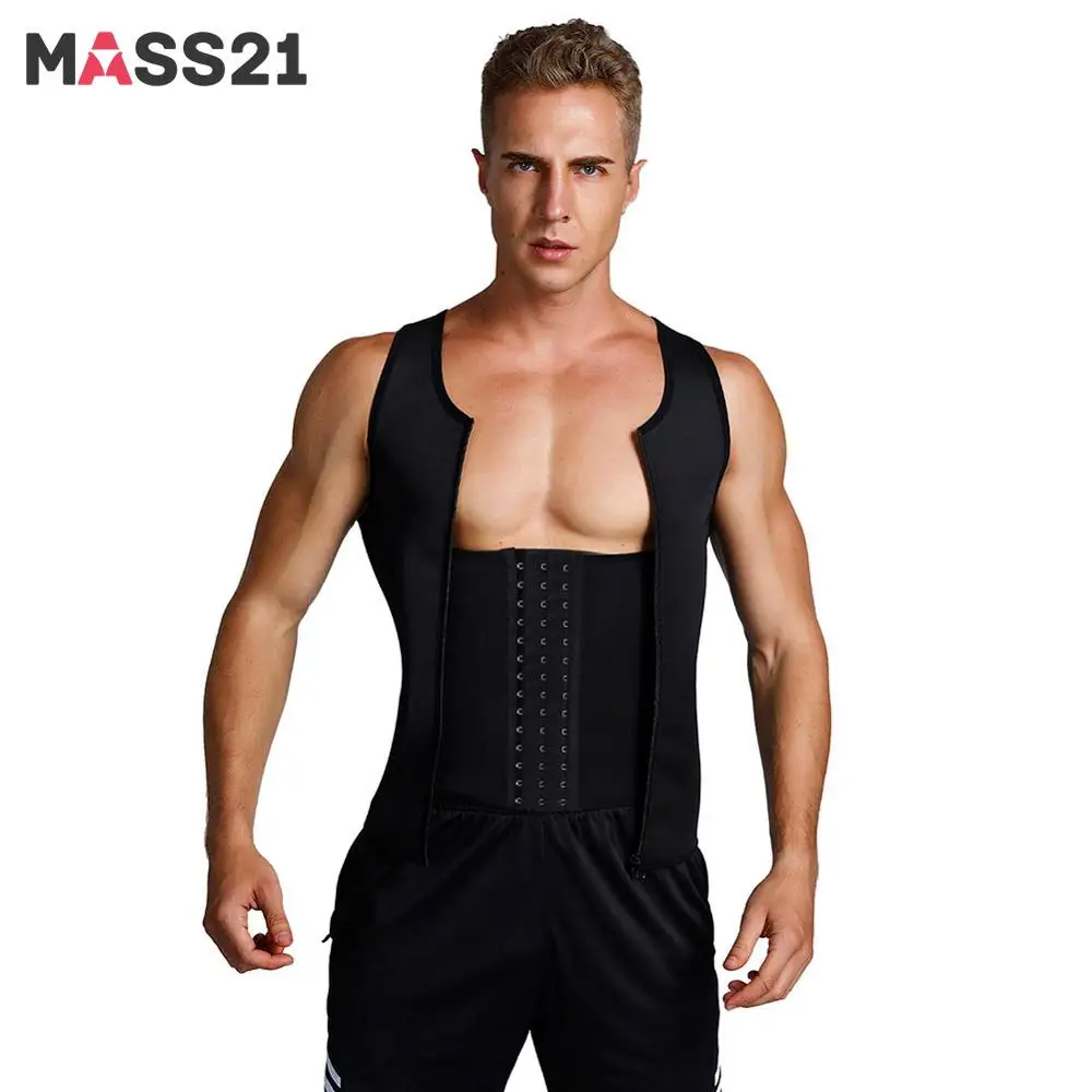 Корректирующий утягивающий жилет MASS21 из неопрена Утягивающая майка утягивающая