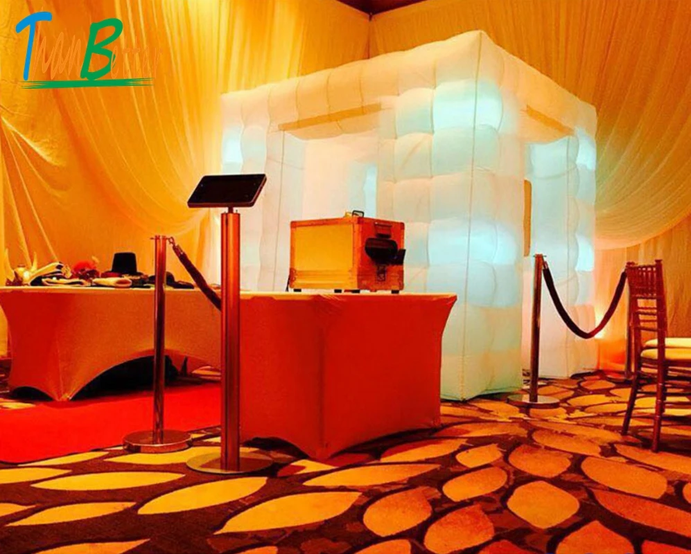 Две двери/2 двери под заказ надувная фотобудка для свадебной вечеринки