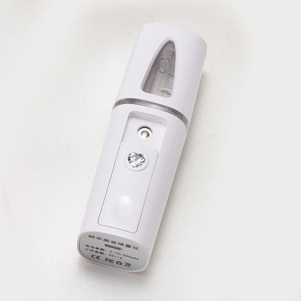 Portable Face Nano Mist Spray Facial Handy Atomization Mister USB microdermabrasion machine derma stamp D300622