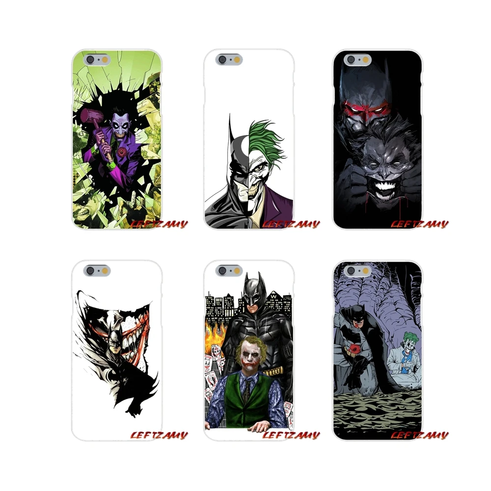 Прозрачный чехол из ТПУ для Samsung Galaxy S3 S4 S5 MINI S6 S7 edge S8 S9 Plus Note 2 3 4 5 8 DC Comics Бэтмен и