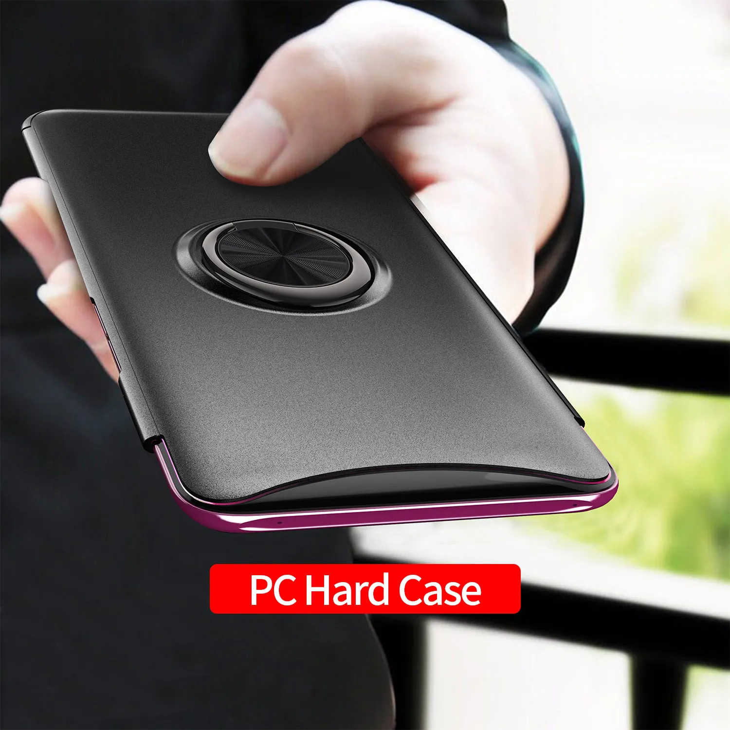 Case for OPPO Find X TPU Hidden Kickstand with Car Magnet Holder Stand | Mobile Phone Cases &amp Covers